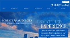 Desktop Screenshot of lrobertsandassociates.com