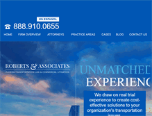 Tablet Screenshot of lrobertsandassociates.com